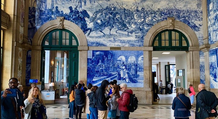 São Bento Railway Station, Porto, Portugal
